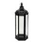 EVE - Hexagonal metal lantern H83 - Black