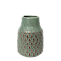 SPARTA - Ceramic vase H19 - Green or Mint