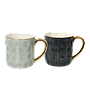 Set of 4 mugs Diam.9x H.9 - Multicolor