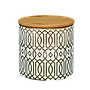 EFFIE - Ceramic jar H9 - Gold