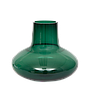GUBAN - Glass vase H22 - Green or Blue