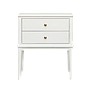 ALESSIO - Bedside table H65 - White