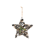 OKSANA - Hanging Xmas star 25 x 25 - Multicolor