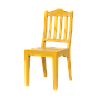 PUEBLA - Dining chair - Brocante pinapple yellow