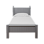 ALES - Single Bed 100x200 - Pearl grey