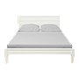 ELLIOT - Queen size bed 160x200 - Brushed white