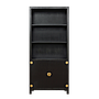 XIAN - Bookcase L90 x H200 - Brocante black