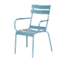 LUXEMBOURG - Armchair - Stone blue