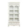 CANDICE - Display cabinet L105 x H200 - Shabby white