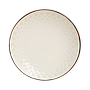 White dinner plate Diam.27