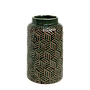 DANNICKA - Ceramic vase L13 x H22 - Green or White