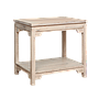 XIAN - Side table L60 x H60 - Whitened acacia