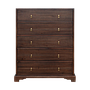 NANKIN - Chest of drawers L105 x H130 - Mokka