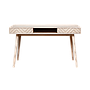 PORTO - Desk L130 x W60 - Whitened acacia