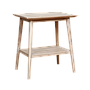 PORTO - Side table L55 x H60 - Whitened acacia