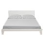 KELSEY - King size bed 180x200 - Brocante white