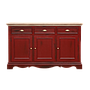 HELENA - Sideboard L140 - Patina chinese red and Toffee