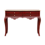 ELODIE - Console table L120 - Patina chinese red and Toffee