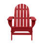 EDMONTON - Outdoor armchair L74 - Red