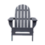 EDMONTON - Outdoor armchair L74 - Charcoal grey