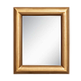 AMBRE - Metal mirror 90 x 75 - Vintage brass