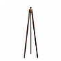 LOFOTEN - Wooden floor lamp stand H140 - Mokka