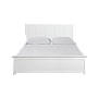 MARIGNY - Queen size bed (Mattress 160x200) - Brocante white
