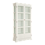 LILY - Display case L98 x H190 - Brushed white