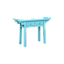 NANKIN - Console table L120 - Water blue