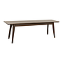 PORTO - Bench L140 - Mokka
