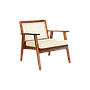 KAYLEE - Armchair - Washed antic and Cream cushion