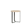 ILYES - Side table Diam.40 x H50 - Vintage anthracite and Toffee