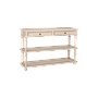 ANNE - Console table L120 - Whitened acacia