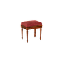 ORLEANS - Stool H45 - Washed antic and Red cover