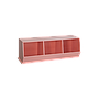 LUKE - Stackable storage box L123 - Shell pink