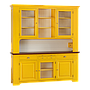LUBERON - Dresser L205 x H225 - LUBERON - Dresser L205 x H225 - Pineapple yellow, White and Washed antic