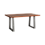 JADE - Dining table L160 x W90 - Vintage anthracitee and Washed antic