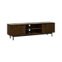 MATTEO - TV stand L160 - Mokka and Matt black