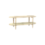 OVEANO - TV stand L120 x H50 - Toffee and Natural cane