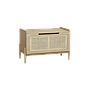 LUMAE - Chest L75 x W40 - Toffee and Natural cane