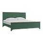 MARIGNY - King size bed (Mattress 180x200) - Brocante Kaki and Whitened acacia