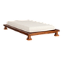 ARTEMIS - Single size bed (Mattress 100x200) - Washed antic