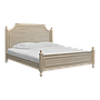 BELMONT- King size bed (Mattress 180x200) - Toffee