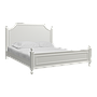 BELMONT- King size bed (Mattress 180x200) - Brocante white