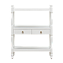 BRIANA - Kitchen storage shelf L80 - Brocante white