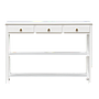 ALEX - Console table L132 - Brushed white