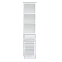 TRACY - Bathroom cabinet L45 x H180 - Brocante white