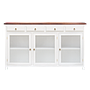 ALEX - Sideboard L173 - Brocante white and Washed antic